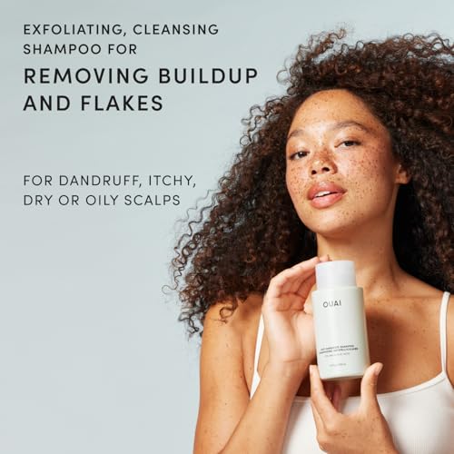 OUAI Anti-Dandruff Shampoo with Salicylic Acid, 10 Fl Oz