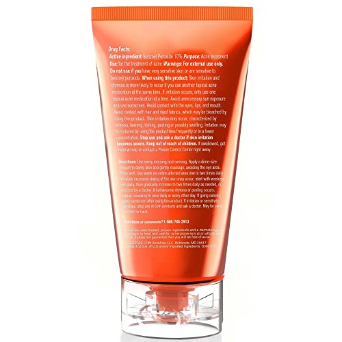 AcneFree Severe Acne Foaming Cleanser 10% Benzoyl Peroxide, 5 oz