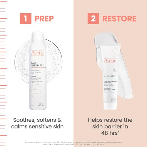 Av?ne Thermal Spring Water, Soothing Calming Facial Mist Spray for Sensitive Skin, Soothes, Softens + Calms Skin, Formulated with Mineral & Biological Properties