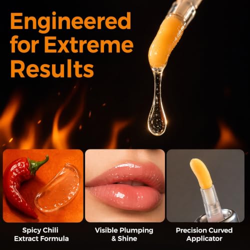 Korean Spicy Lip Plumper - Volumizing Lip Gloss 4g