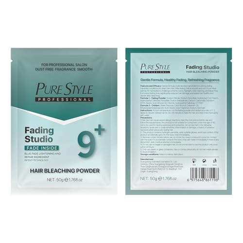 9+ Level Lift Blue Bleach Powder Kit – Professional Hair Lightening