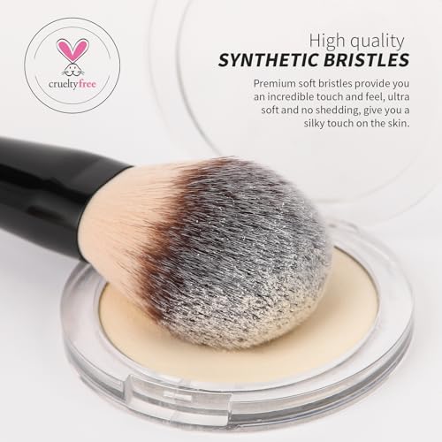 DUcare Double-Ended Foundation & Contour Makeup Brush