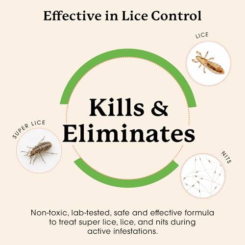 Lice Treatment with Comb - 3.4oz Hair Care Set