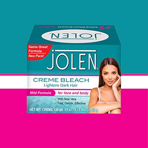 Facial Bleach Cream Mild 125ml for Unwanted Hair Lightening - Aloe Vera