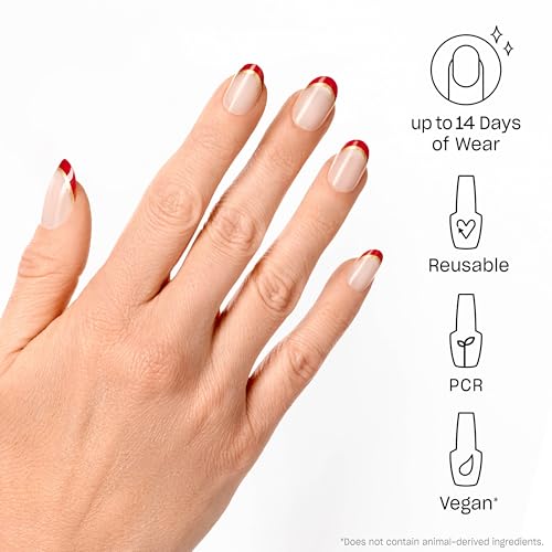 OPI On Point Press On Nails - 30 Count with Glue