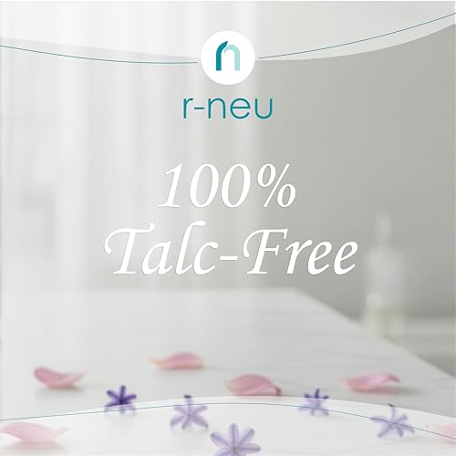 R-NEU Talc-Free Body Powder for Women, 2 Pack (5 Oz Each)
