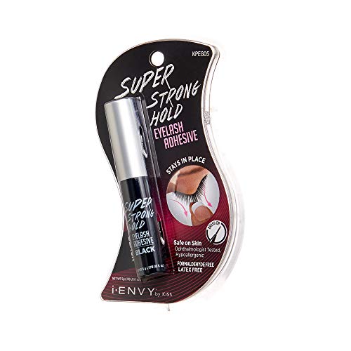 i-ENVY Super Strong Hold Eyelash Adhesive - Waterproof, Latex-Free, 3 Pack