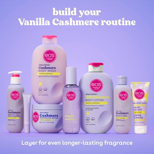 EOS Shea Better Hand Cream Vanilla Cashmere 2.5 oz - Instant Moisturizer