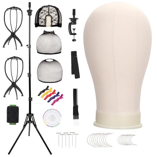 22" Canvas Wig Head with 61" Adjustable Tripod Stand