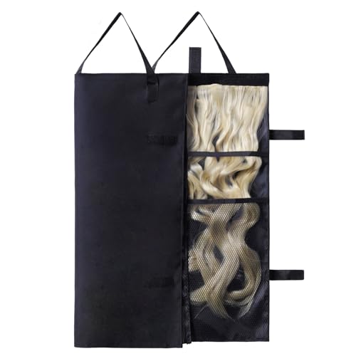Halo Hair Extensions Holder Bag - Portable Wig Storage