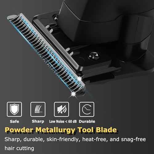 KEMEI Hair Trimmer for Men Professional & Waterproof Foil Shaver with Replaceable Foil Mesh, Zero Gapped Hair Clippers, Cordless Electric Razor for Men, Mens Grooming Shaving Kit, KM 2299, KM 2024