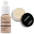 PHOERA Matte Foundation & Setting Powder Duo - Full Coverage