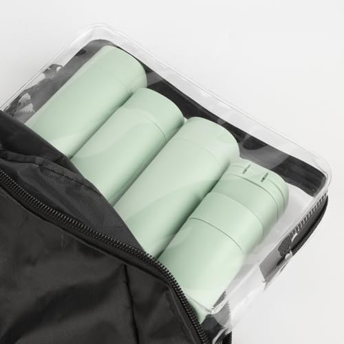 Travel Toiletries Bottles 5-Pack TSA Approved