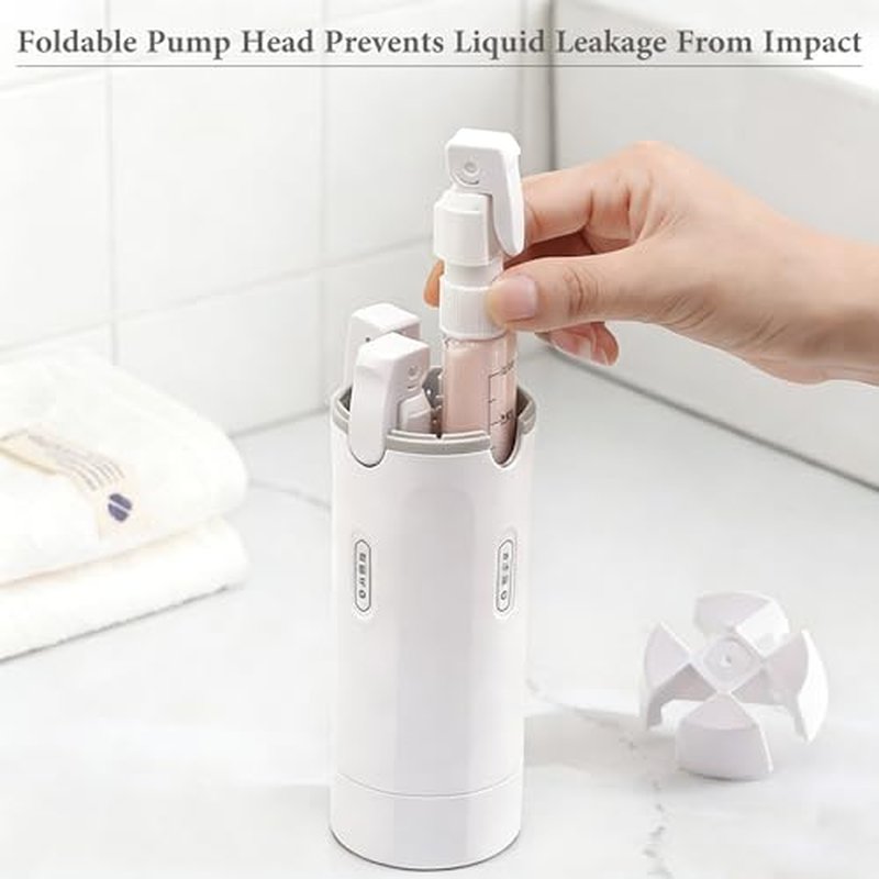 4 in 1 Leakproof Travel Dispenser Bottles - 30ml Toiletry Kit