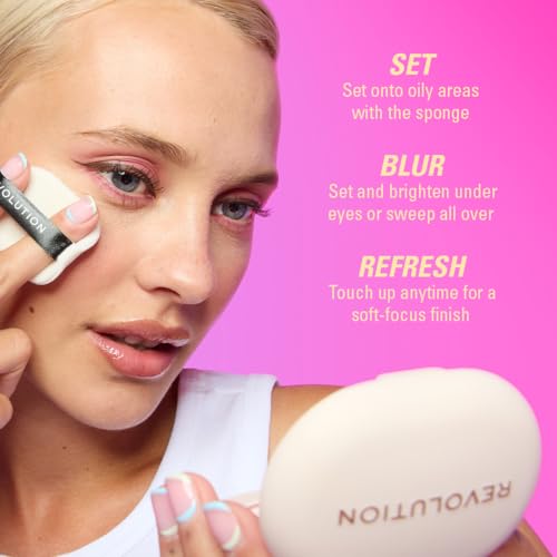 Revolution Powder Pops Instant Blur Setting Powder - Banana