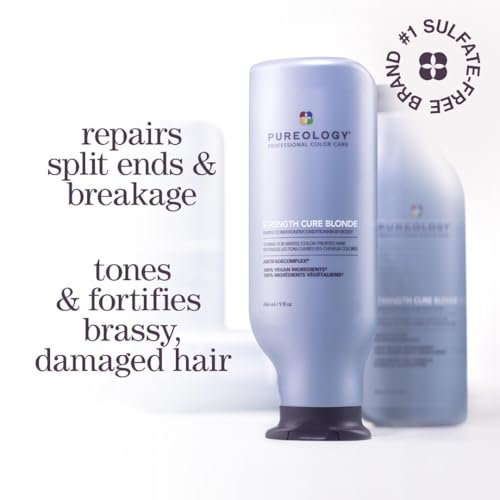 Pureology Strength Cure Blonde Purple Shampoo & Conditioner Set