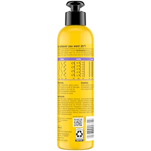 Got2b Curled Leave-In Detangler for Wavy & Curly Hair