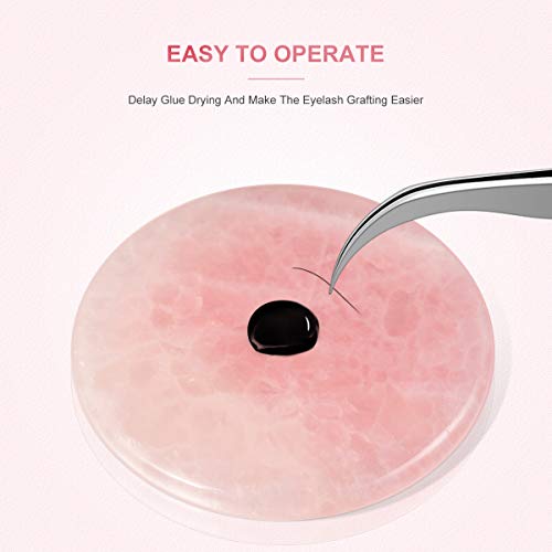 Jade Stone Eyelash Extension Glue Palette Holder
