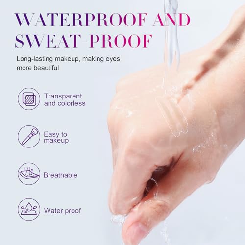 Double Eyelid Tape 600 Pcs,Create Perfect Double Eyelids, Lift Sagging Eyelids, Change Asymmetrical Eye Size,Three Sizes To Perfectly Enhance Your Eyes,And Make Your Eyes More Charming