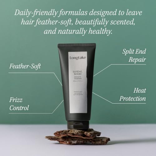 Sandalwood Hair Treatment 6.76oz - Anti-Frizz & Split End Repair