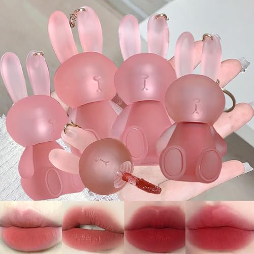 Velvet Matte Liquid Lipstick Set - 4 Colors Waterproof Long Lasting
