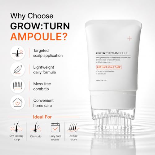 GROWTURN Hair Growth Serum for Thicker, Stronger Hair