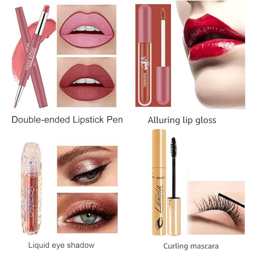 All-in-One Makeup Kit for Women with Cosmetic Bag