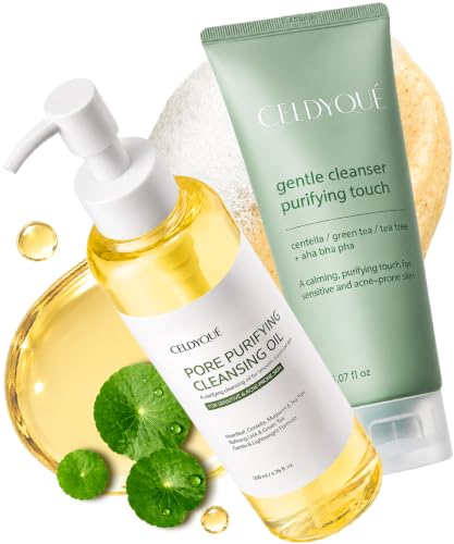 Korean Double Cleanse Duo Set – Cleansing Oil & Face Wash