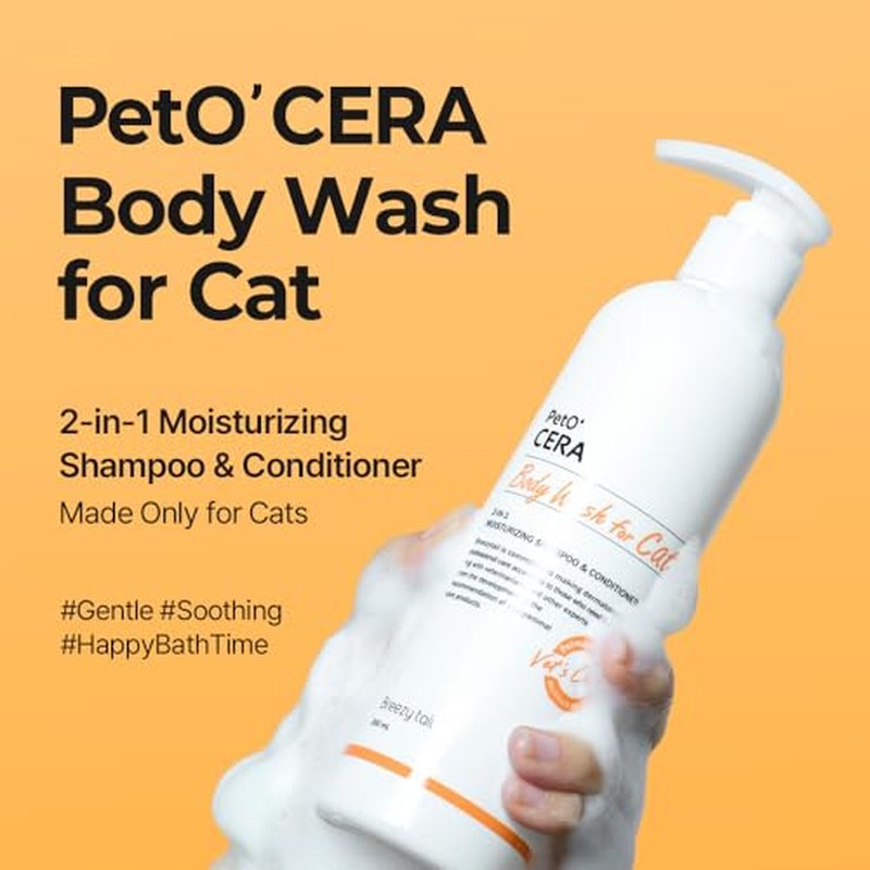 Breezytail All-in-One Cat Shampoo & Conditioner - 10.1oz
