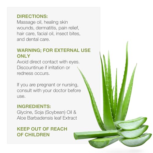 100% Virgin Oil 4oz (Aloe Vera)