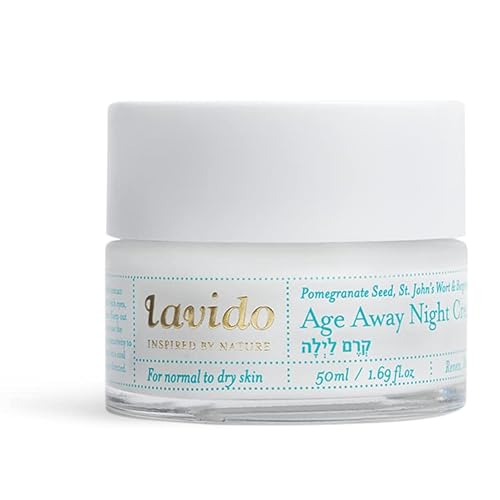 Lavido - Natural Age Away Night Cream | Renew, Repair + Protect Dry Skin (1.69 fl oz | 50 ml)