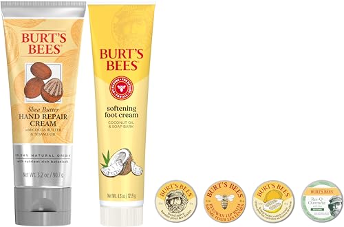 Burt's Bees Classics Gift Set - 6 Natural Skin Care Products in Tin