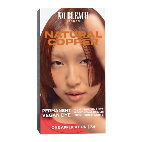 Bleach London Natural Copper Permanent Hair Dye Kit - Vegan & Long-Lasting