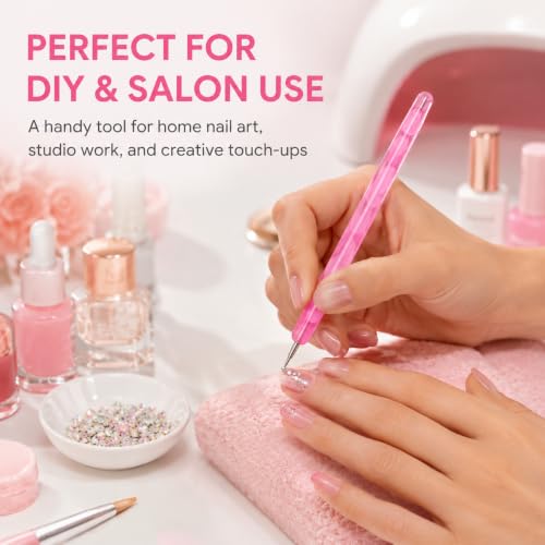 Ideal Swan 17 Pcs Cat Eye Magnet Nail Art Kit for Creative Manicures