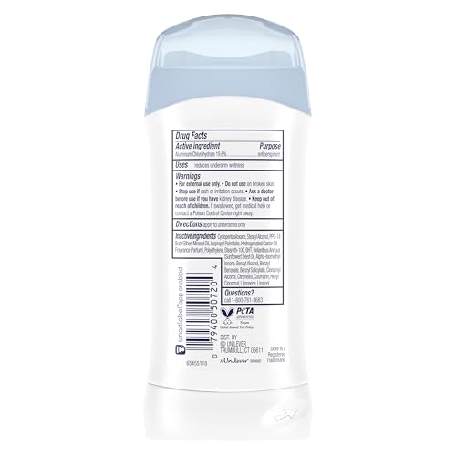Antiperspirant Deodorant Stick Powder - 2-Pack for Women