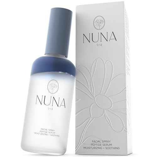 NUNA Ultra Hydrating Face Serum Spray with Peptides, Niacinamide, Hyaluronic Acid & Botanical Extracts ? Korean Lightweight Moisture Boost Facial Mist & Setting Spray for Makeup ? 3.38 fl oz