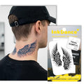 Semi-Permanent Wing Tattoo - Plant-Based Waterproof Ink, 1-2 Weeks