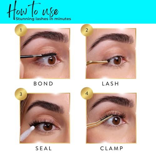 Lash Clusters Natural Look 9-16mm D Curl 140 pcs