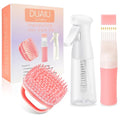 DUAIU Hair Oil Applicator Set with Scalp Massager & Spray Bottle