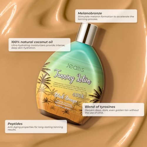 Jeallis Extreme Dark Tanning Lotion Accelerator 13.5oz