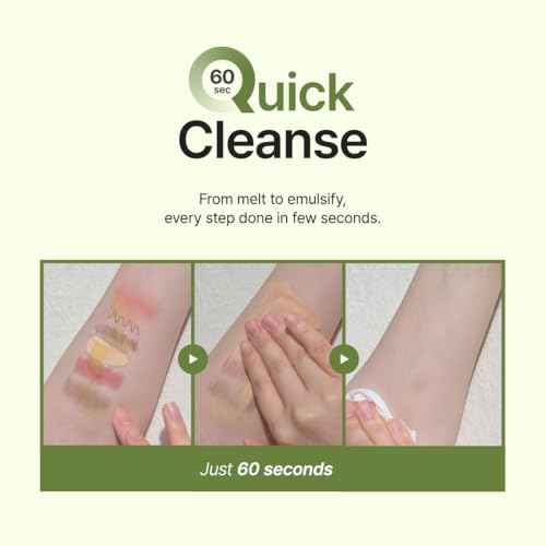 PURITO From Green Cleansing Oil, Fragrance-Free Makeup Remover for Face & Eyes, Gentle Vegan Oil Cleanser for Sunscreen & Waterproof Makeup, Cruelty-Free Korean Skin Care, 6.76 fl.oz / 200ml