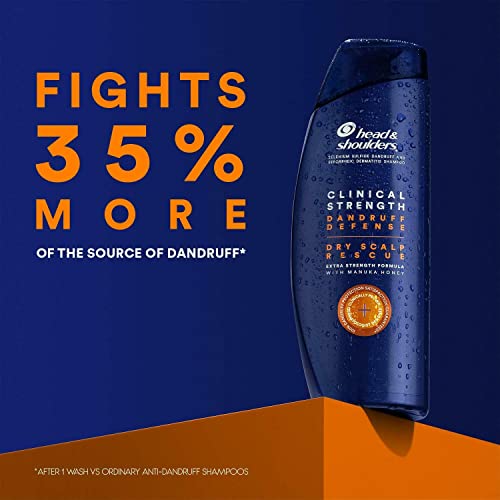 Head & Shoulders Dandruff Shampoo, Clinical Strength 14.2 oz (Pack of 3)