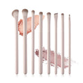 8-Piece Eye Makeup Brush Set with Eyeshadow, Blending & Eyeliner Brushes