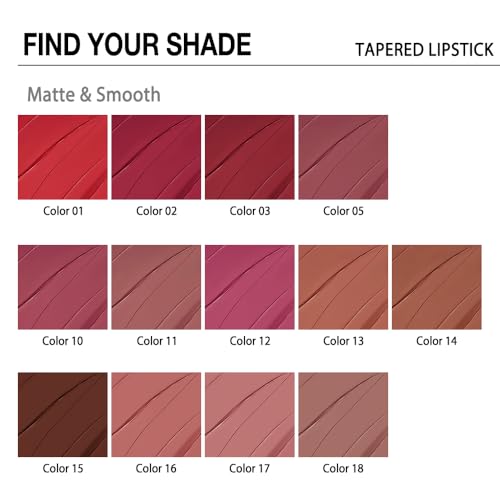 Dusty Rose Matte Lipstick & Lip Liner Crayon Set - Long Lasting