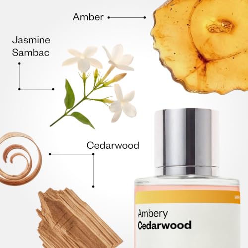 Dossier Ambery Cedarwood Women’s Eau de Parfum - Inspired by Alien, Long-Lasting, Vegan, 50ml