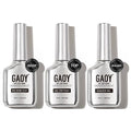 GAOY Gel Top Coat, Builder & Base Coat Set - 3x16ml UV