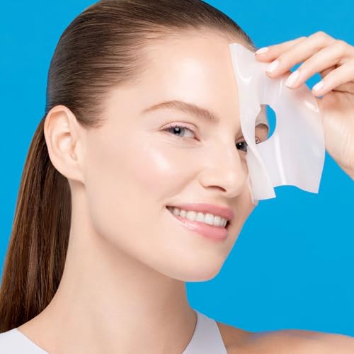 Freeman 4 Piece Moisture Mask Face Set, Hydrating Face Masks & Under Eye Mask For Puffy Eyes, Hydrogel Masks For Dry Skin, Hyaluronic Acid, Travel-Friendly, Vegan & Cruelty Free Skincare