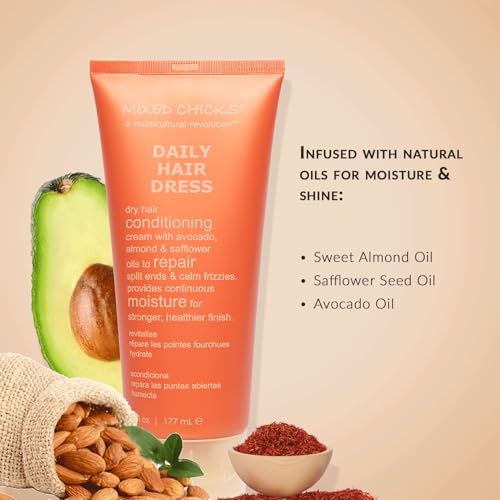Mixed Chicks Daily Hair Dress for Dry and Brittle Hair, 6 fl. oz.