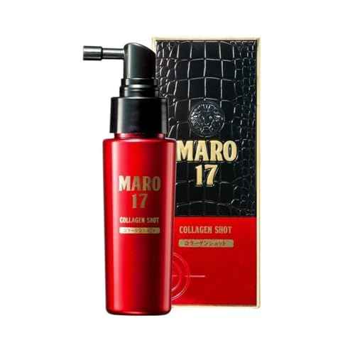 MARO17 Japan's #1 Collagen Shot Essence - Hair Growth Serum For Men - Capixyl-Based Formula & Peptides to Restore Follicle & Revitalize Scalp - Prevents Hair Loss and Encourages Growth - Gifts For Men