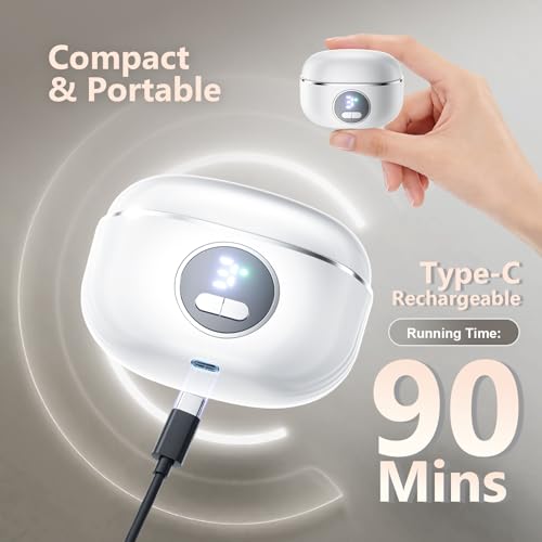 Electric Nail Clippers, 2 in1 Smart Toenail Clippers with File&Nail